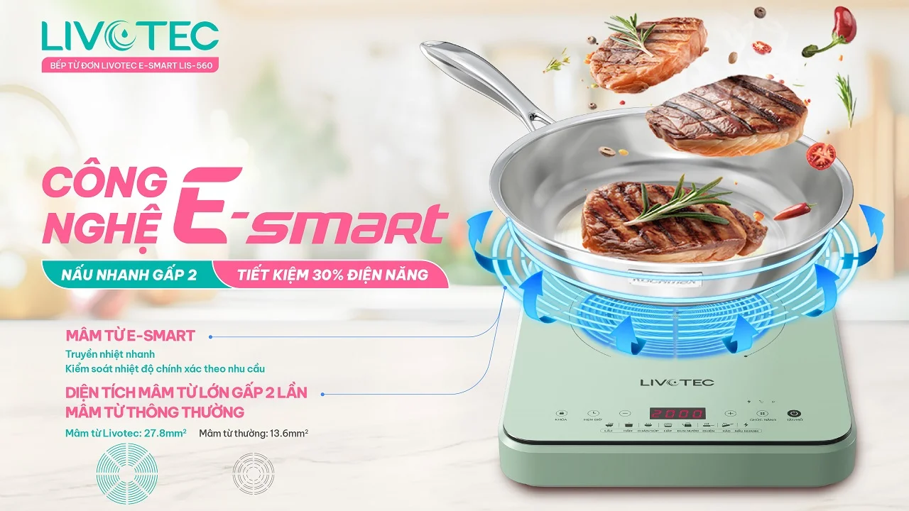 bếp từ đơn livotec 560
