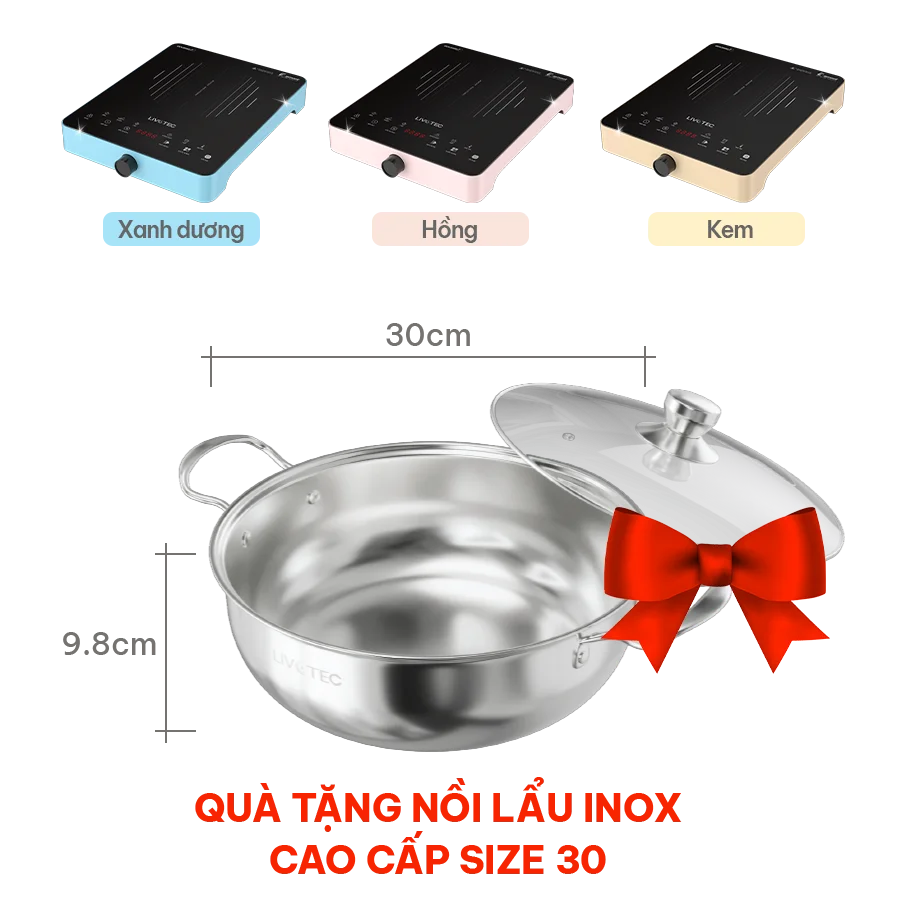 Bếp từ đơn Livotec E-Smart LIS-660