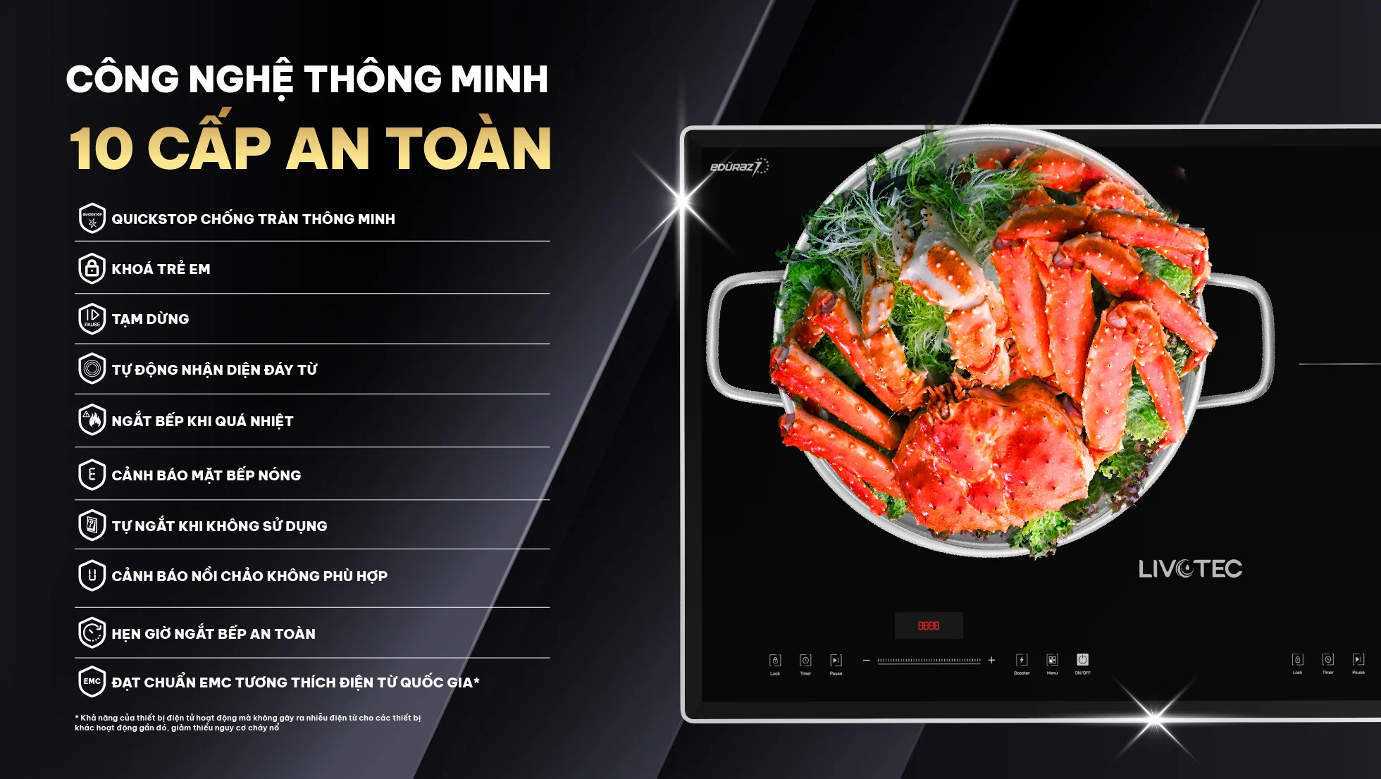 CÔNG NGHỆ THÔNG MINH – 10 CẤP AN TOÀN