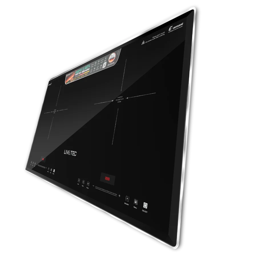 Bếp từ đôi Livotec E-SMART LID-998M