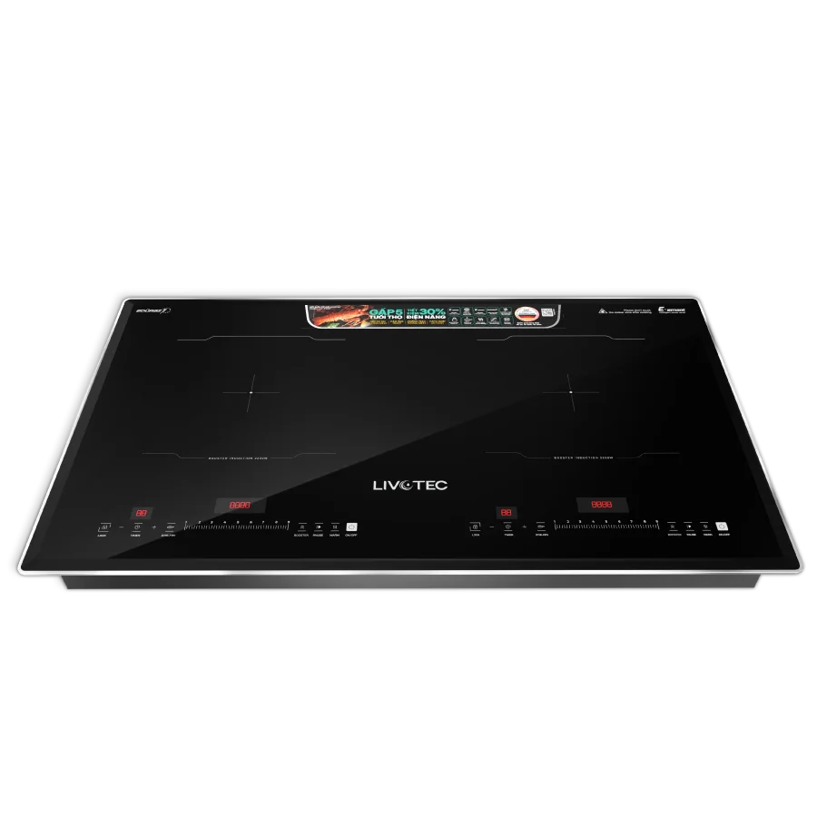 Bếp từ đôi Livotec E-SMART LID-990M