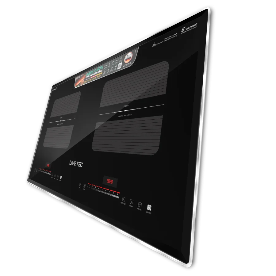 Bếp từ đôi Livotec E-Smart LID-999M