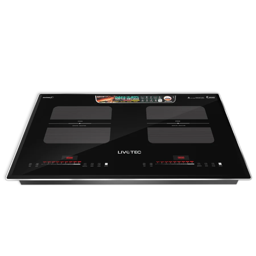 Bếp từ đôi Livotec E-Smart LID-999M