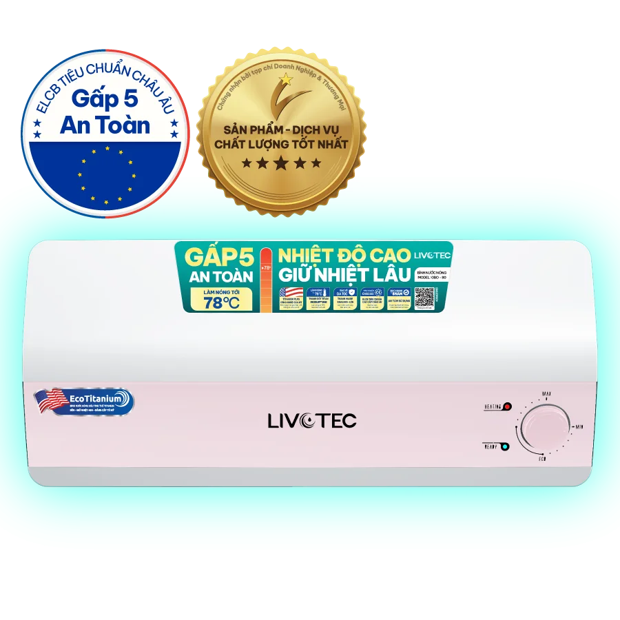 Bình nước nóng gián tiếp Livotec I30A25