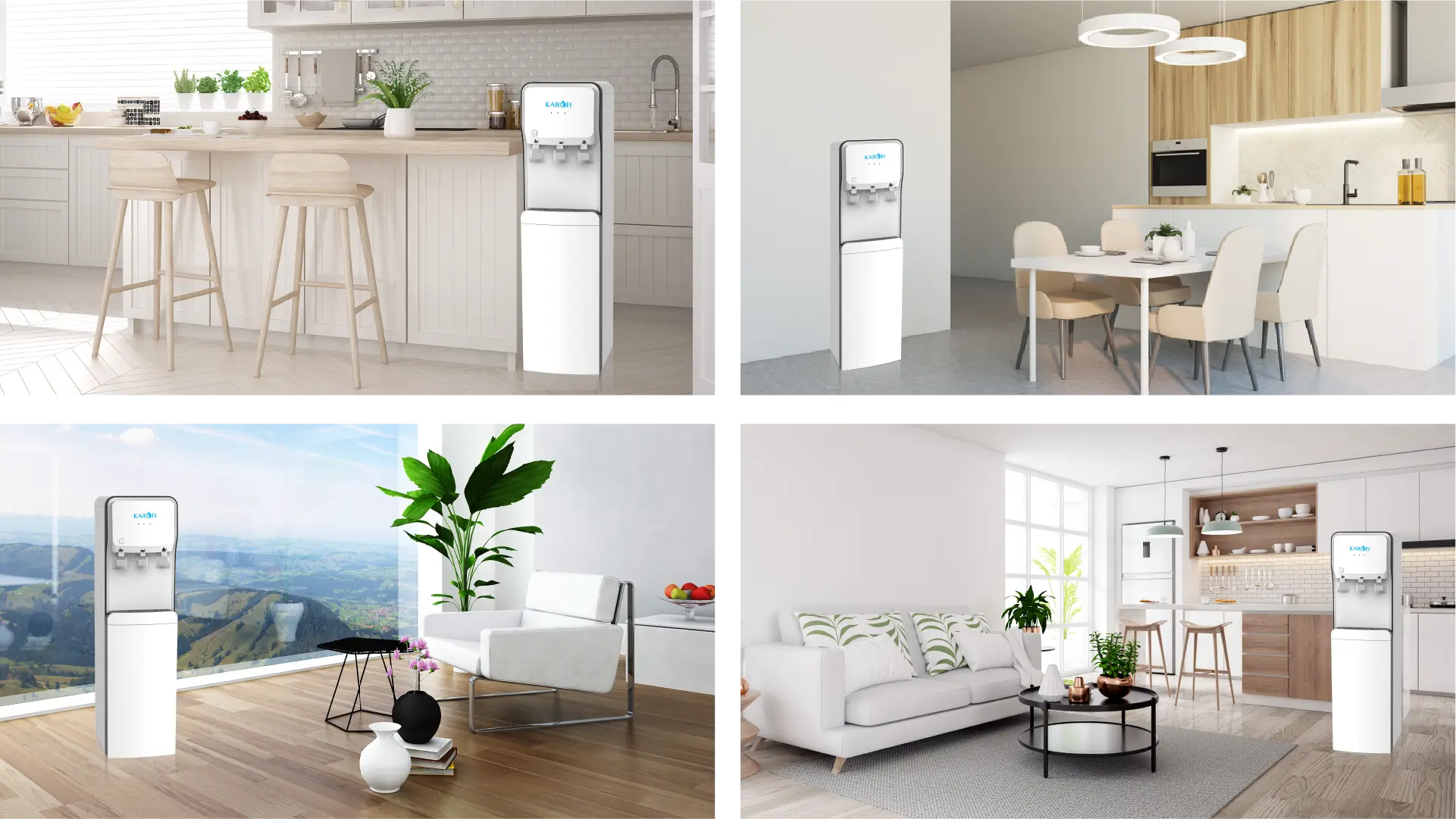 cây nước nóng lạnh Karofi cho văn phòng