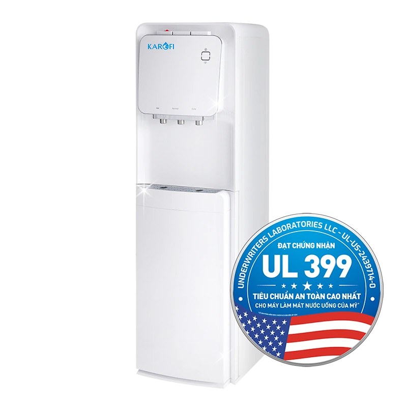 Cây nước nóng lạnh hút bình Karofi HC19