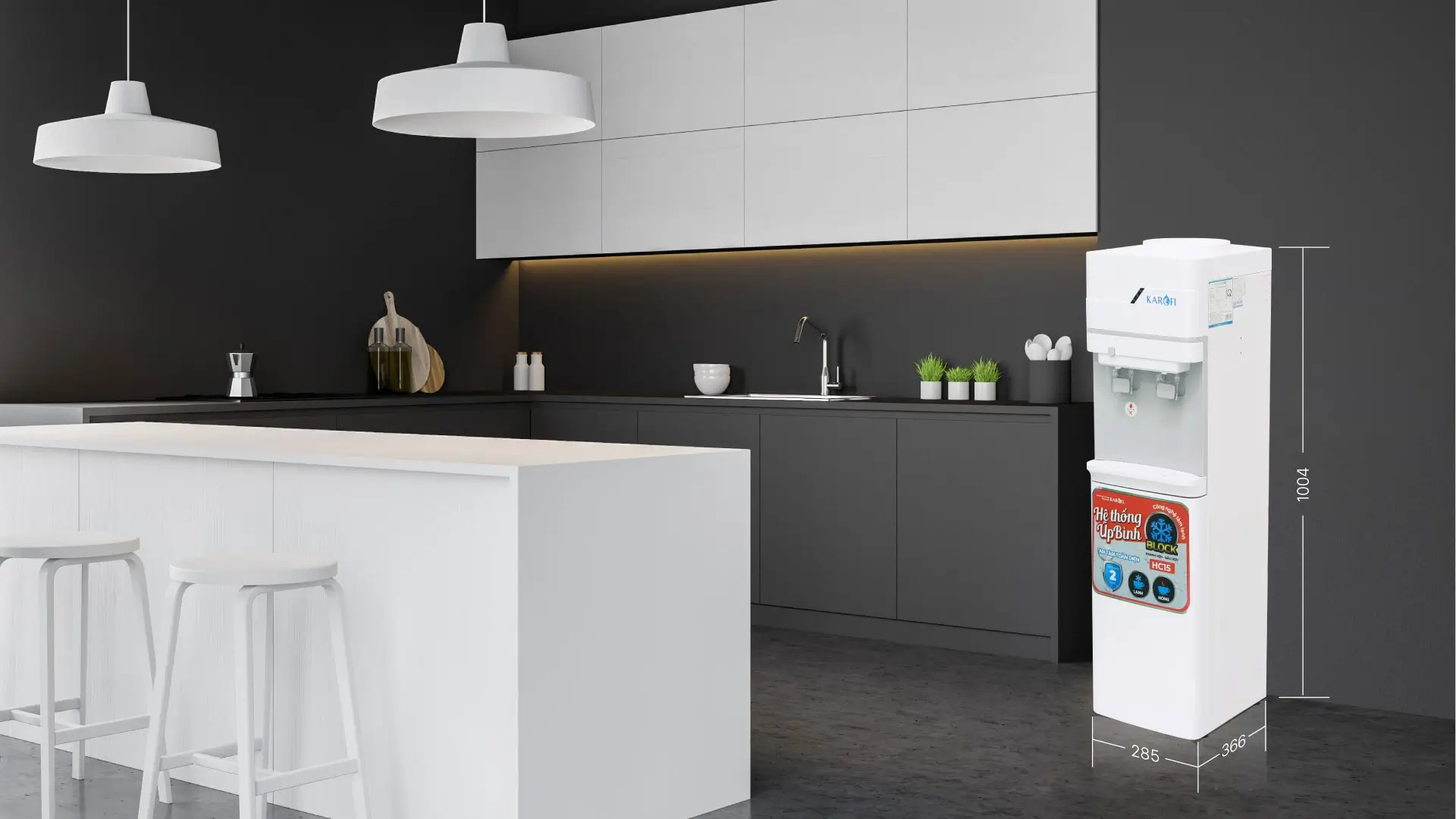 Cây nước nóng lạnh