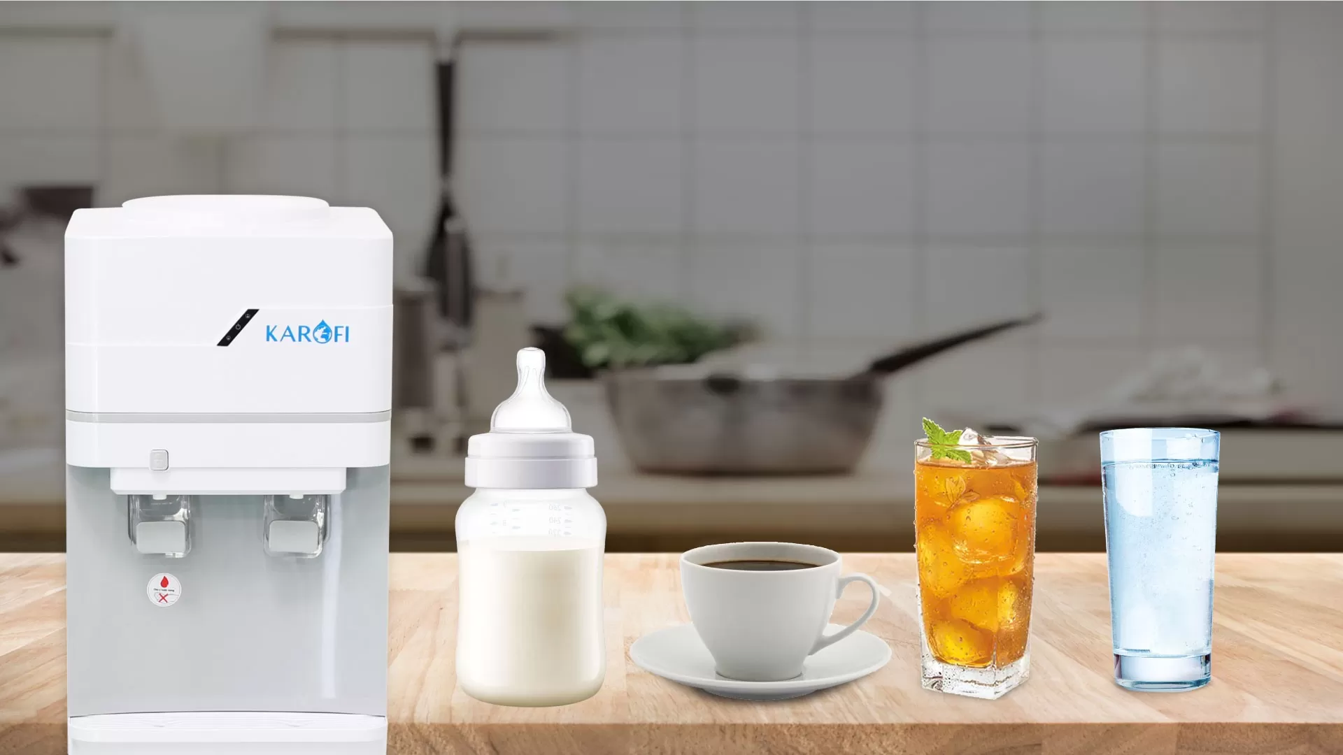 Cây nước nóng lạnh Karofi