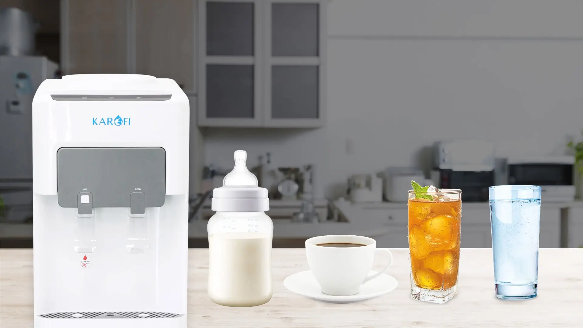 Cây nước nóng lạnh Karofi