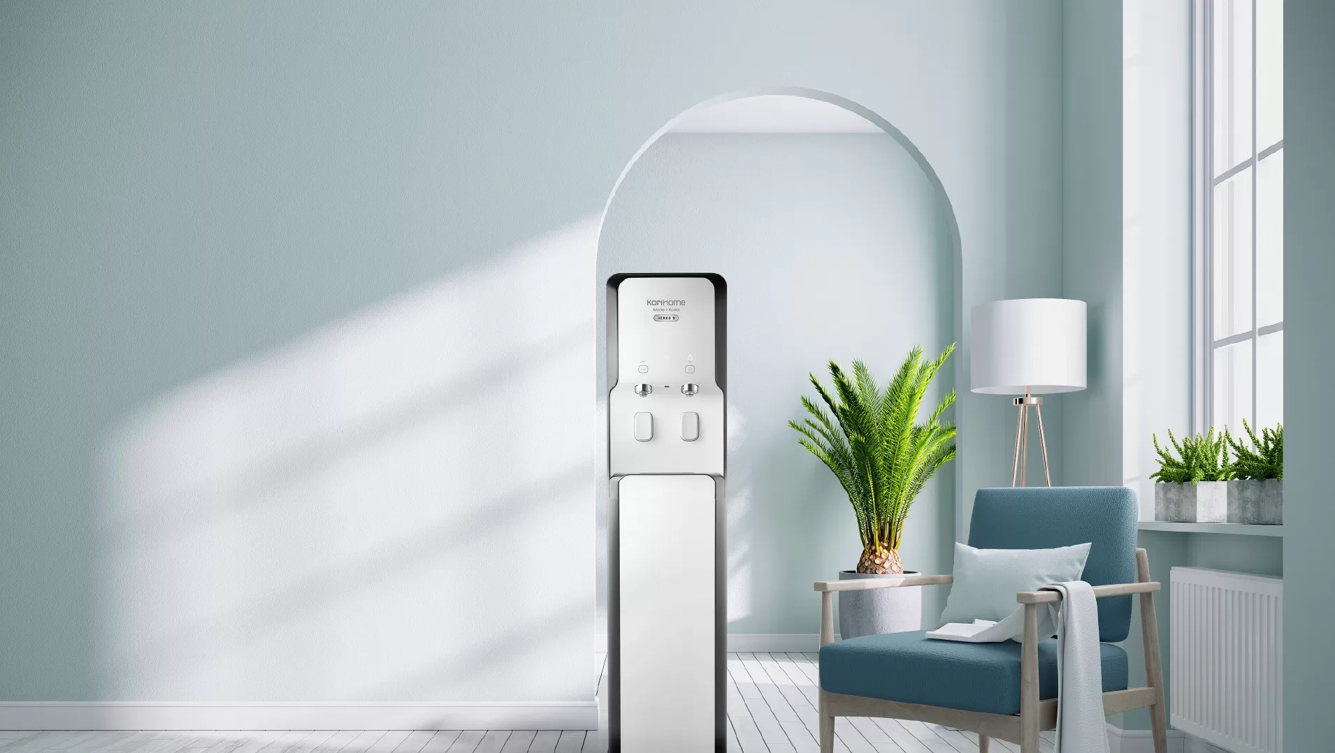 Máy lọc nước nóng lạnh Korihome