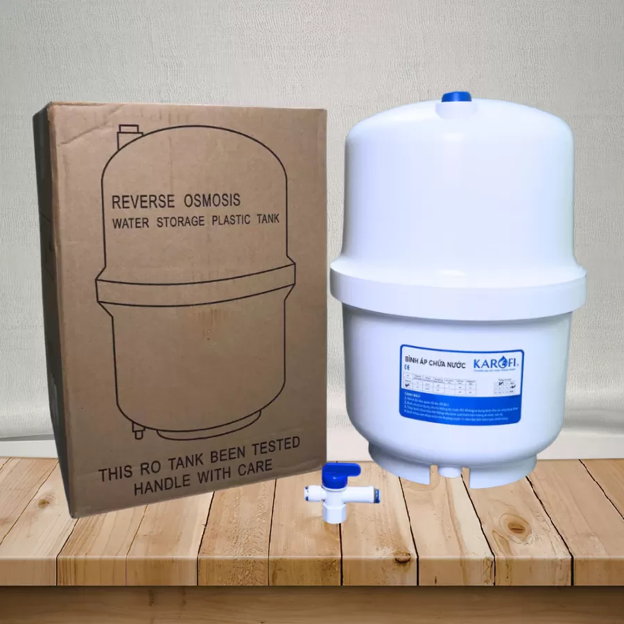 B&igrave;nh &aacute;p m&aacute;y lọc nước Karofi