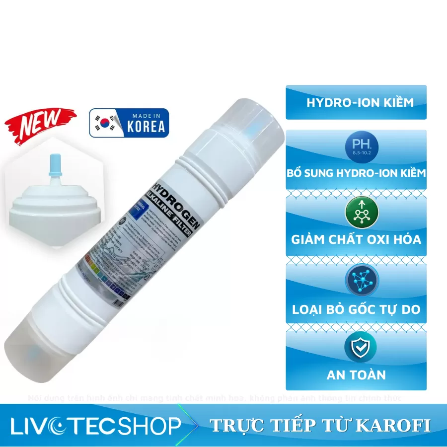 Lõi lọc Hydrogen – Ion Kiềm Hàn Quốc