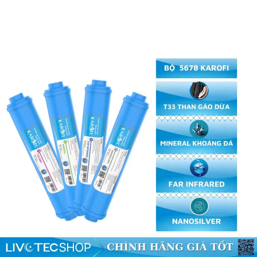 Bộ lõi khoáng 5678 karofi Chính hãng