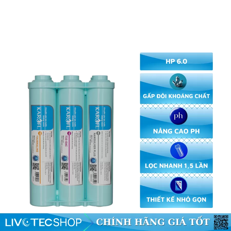 Bộ lõi Smax hiệu suất cao Karofi HP 6.0