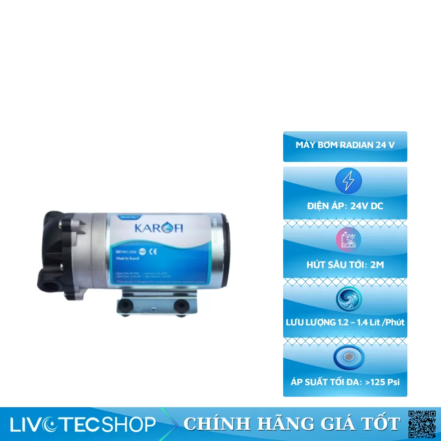 Bơm Máy Lọc Nước Karofi Chính Hãng