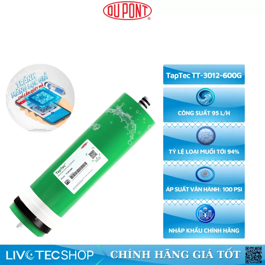 Màng Ro DuPont TapTec TT-3012-600G