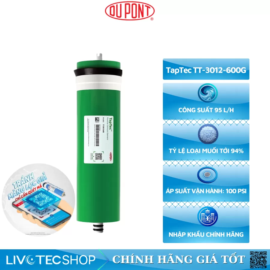 Màng Ro DuPont TapTec TT-3012-600G