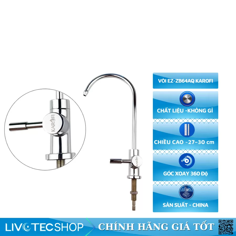 Vòi máy lọc nước Karofi  Chính Hãng