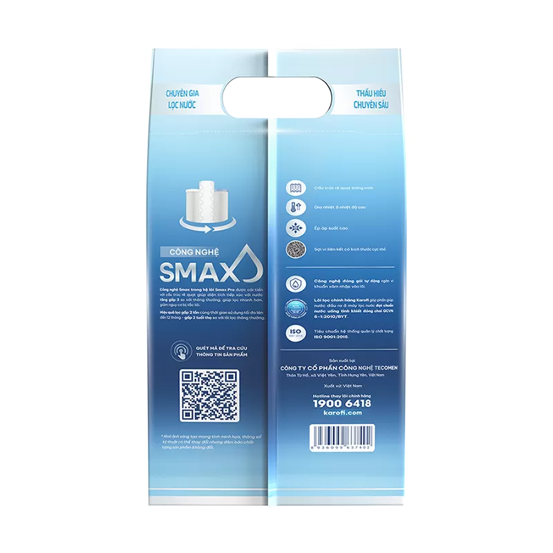 Bộ 3 lõi lọc thô Karofi Smax Pro
