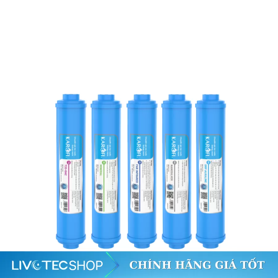 Bộ lõi lọc nước Karofi số 56789