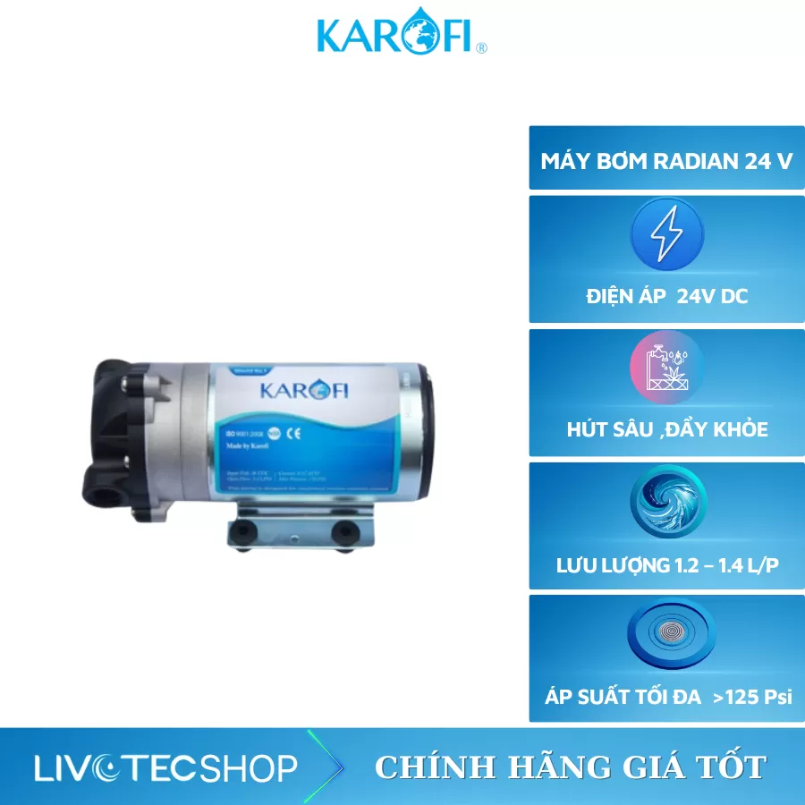 Bơm Máy Lọc Nước Karofi Chính Hãng