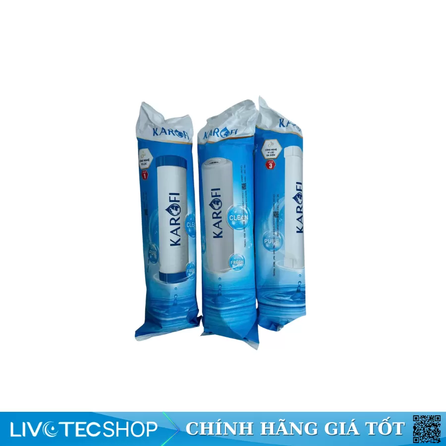 Bộ lõi lọc thô Karofi 1,2,3 Smax Duo