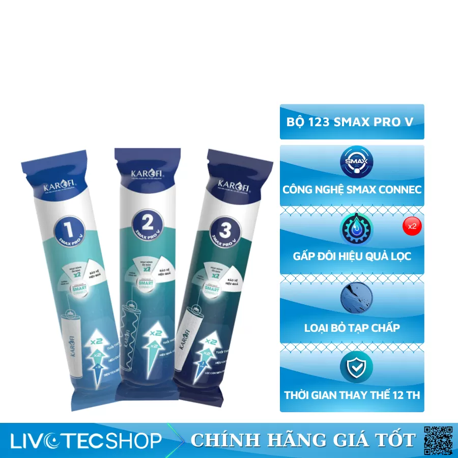 Bộ lõi lọc thô Karofi Smax Pro V