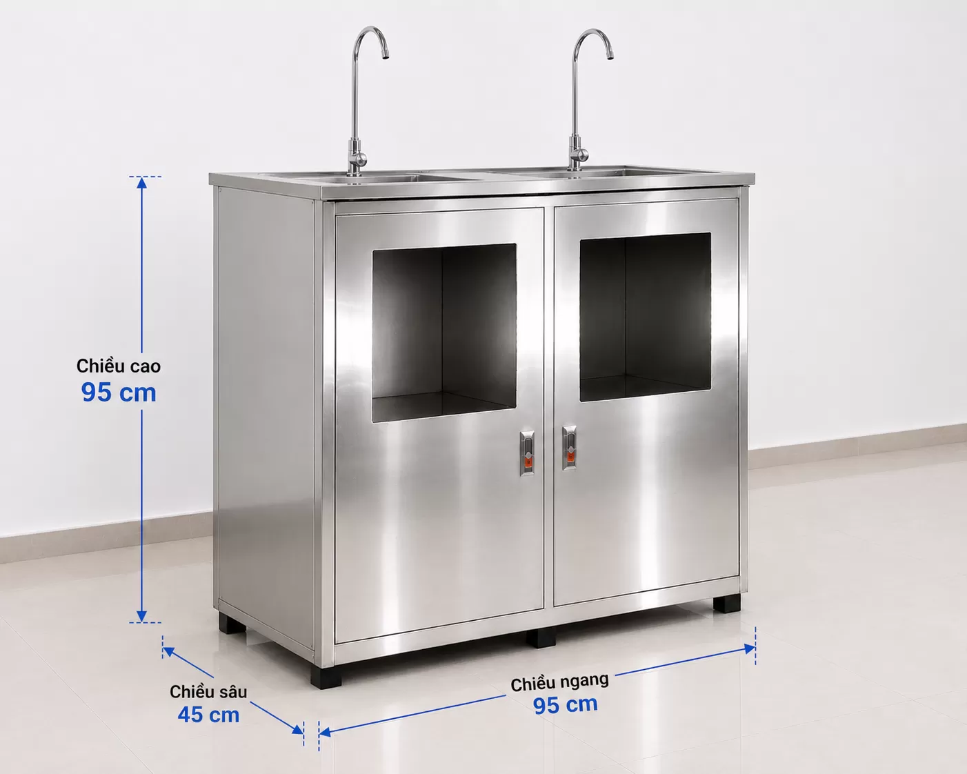 Vỏ tủ inox máy lọc nước công nghiệp