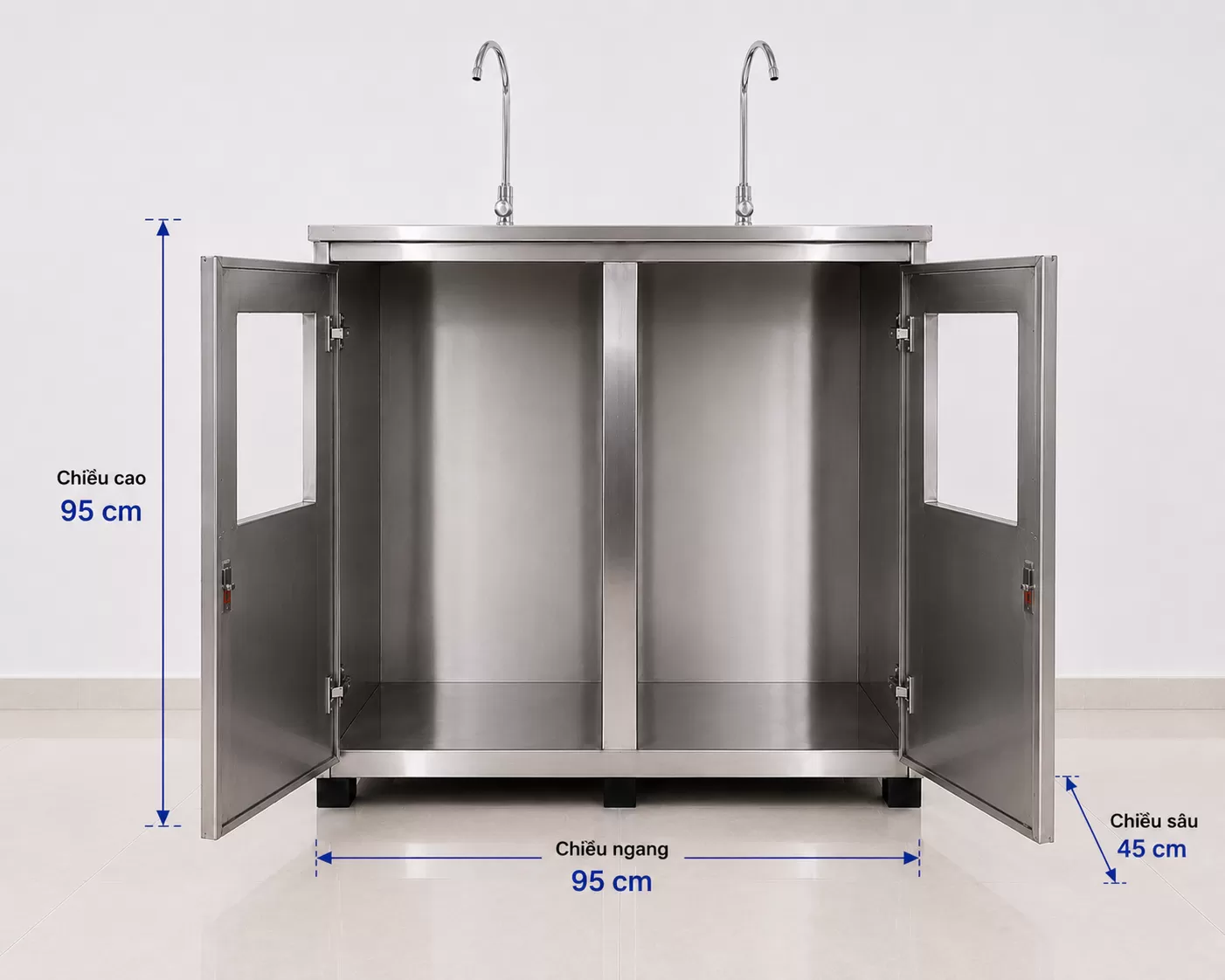 Vỏ tủ inox máy lọc nước công nghiệp