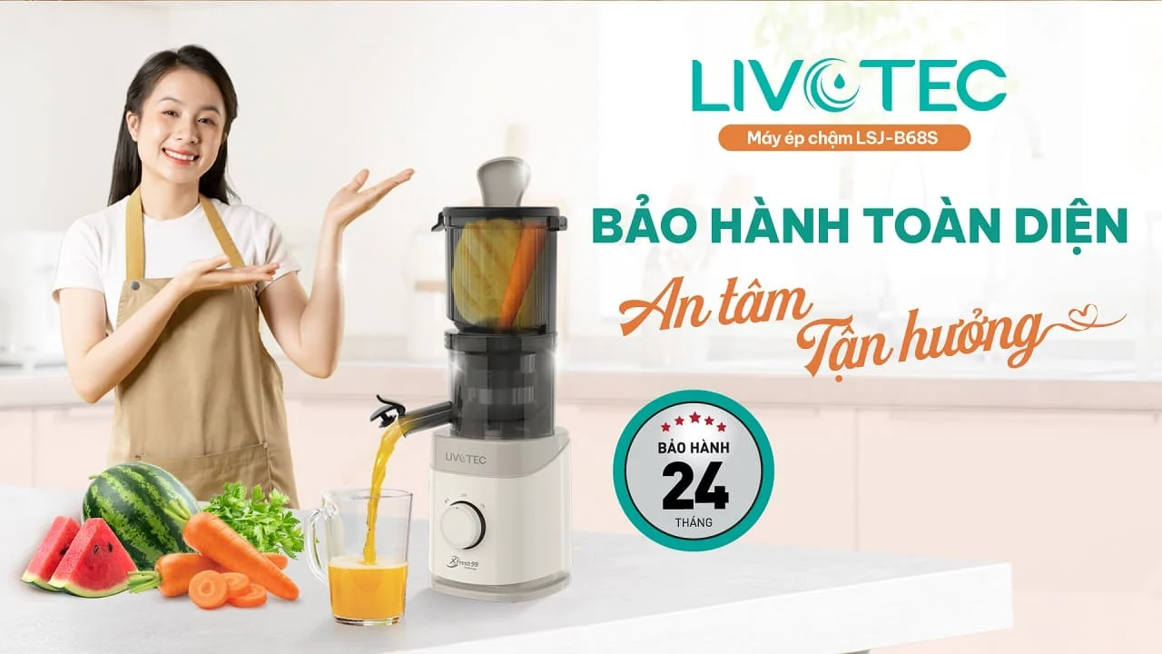 Bảo hành chính hãng 24 tháng