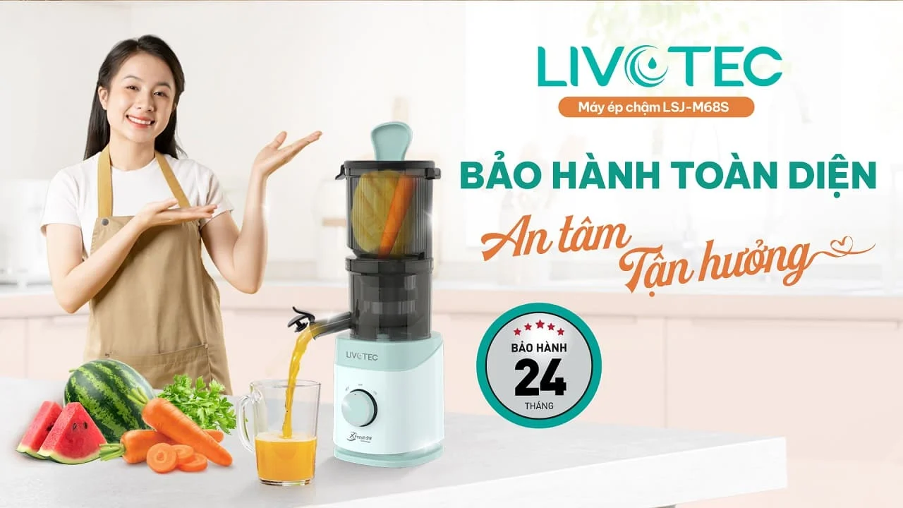 Bảo hành chính hãng 24 tháng