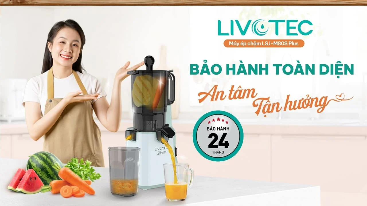 Bảo hành tới 24 tháng