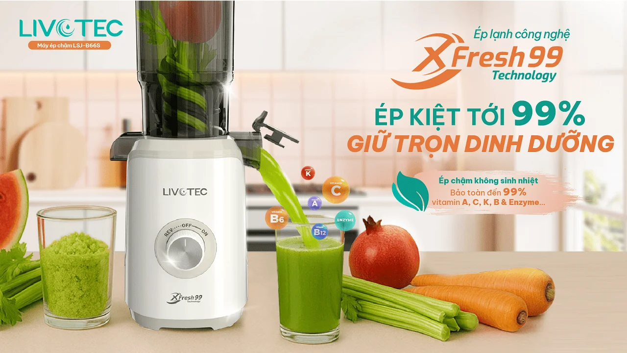 Công nghệ ép lạnh XFresh99