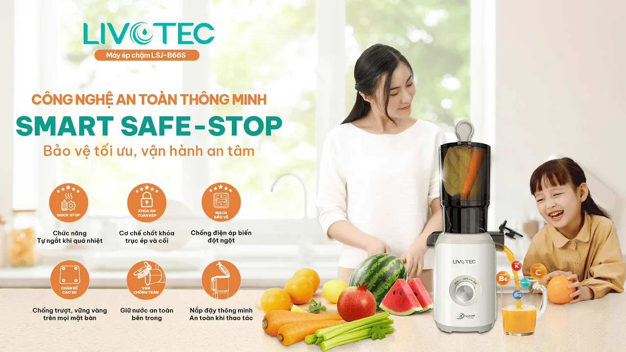 An toàn với Smart Safe-Stop