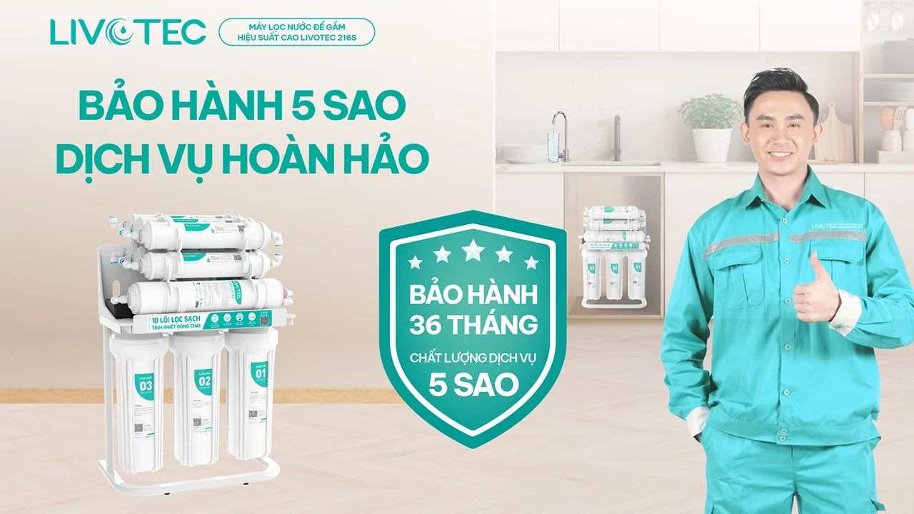 Livotec 216s Bảo h&agrave;nh 36 th&aacute;ng &ndash; Hỗ trợ tận nơi