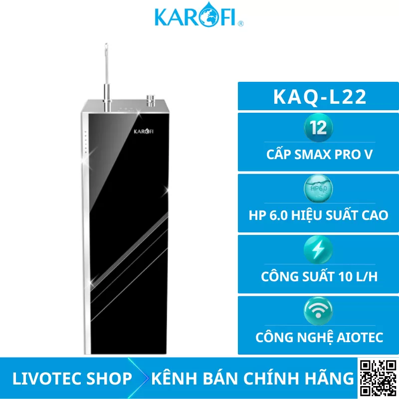 Máy lọc nước RO Karofi KAQ-L22
