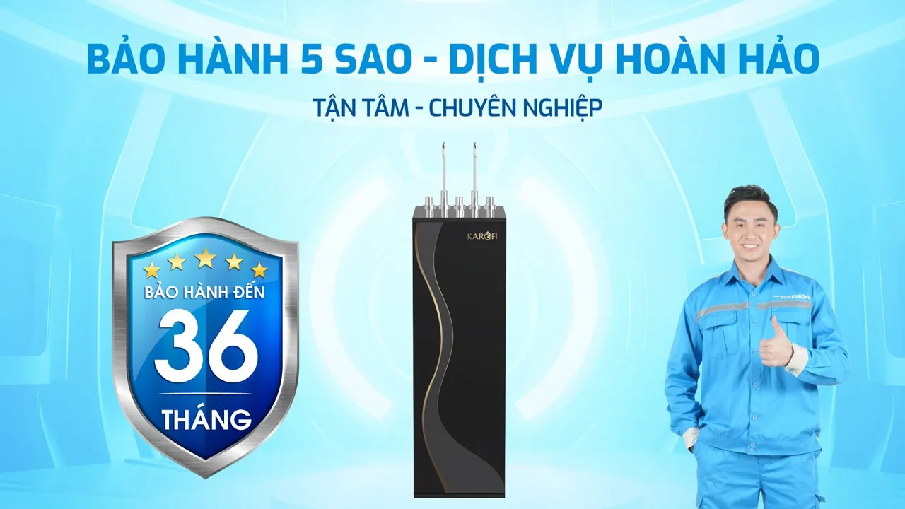 BẢO HÀNH 5 SAO - DỊCH VỤ HOÀN HẢO