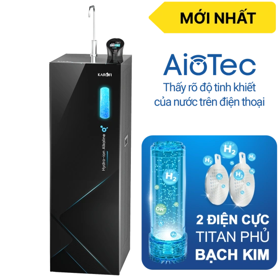 Máy lọc nước Hydro-ion kiềm Karofi KAE-S68