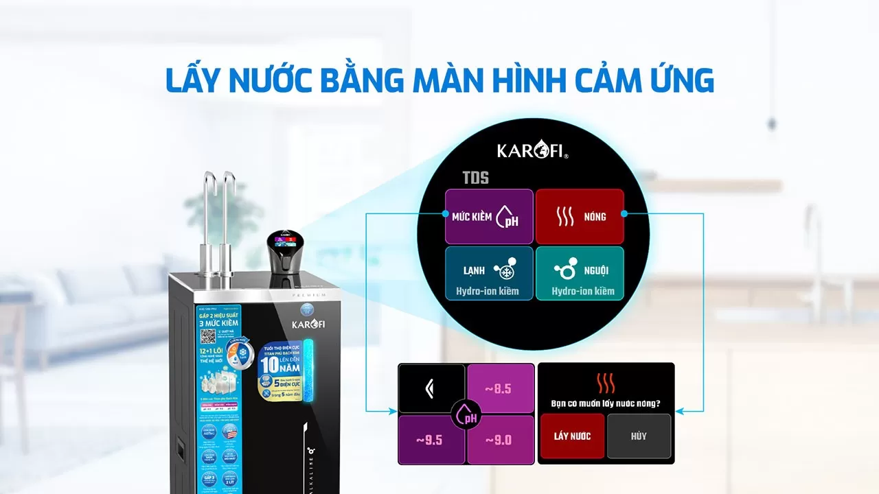 cảm ứng trên màn hình LED