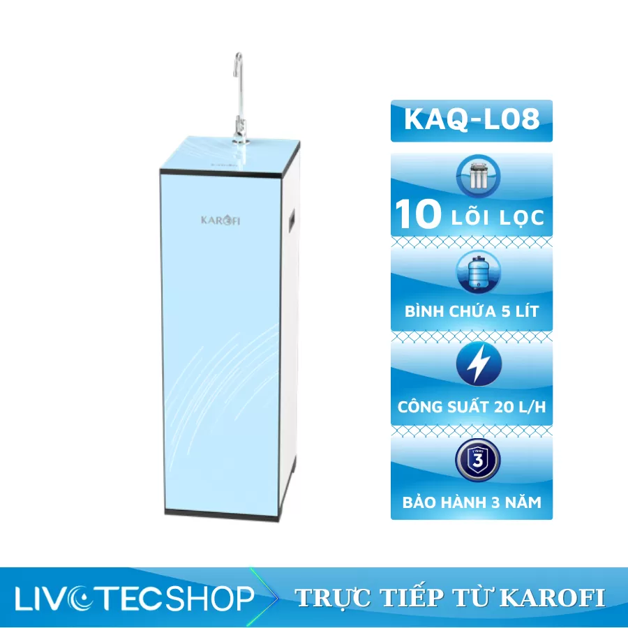 Máy lọc nước Karofi KAQ-L08