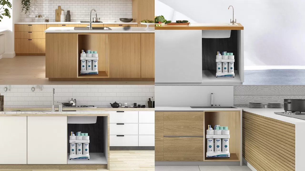 Karofi KAQ-U95 Pro sở hữu thiết kế nhỏ gọn