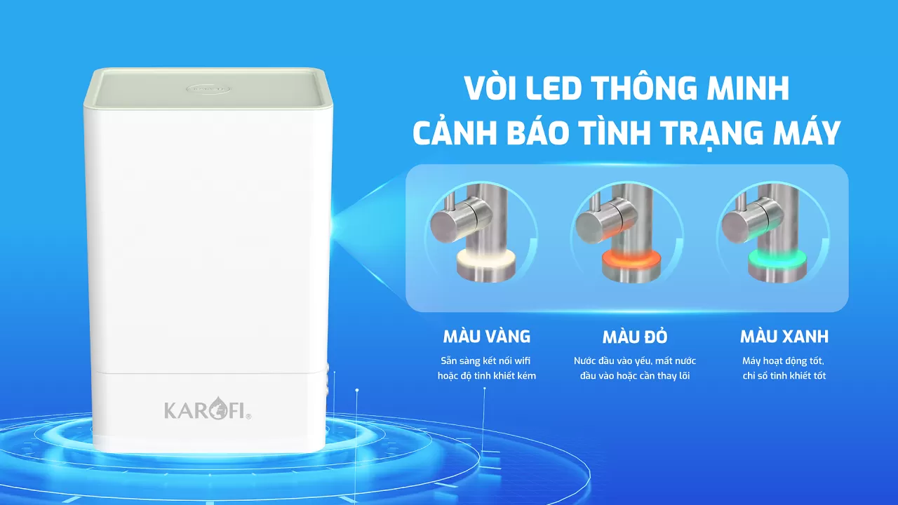 VÒI LED THÔNG MINH HIỂN THỊ TRỰC QUAN