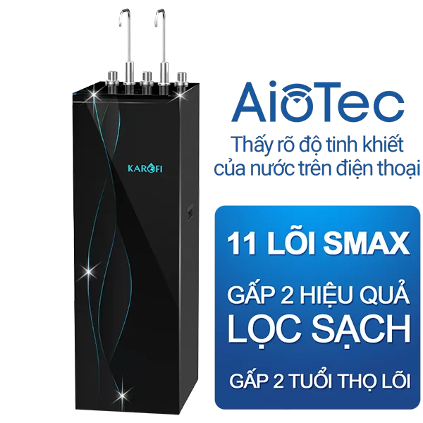 Máy lọc nước nóng lạnh Karofi KAD-X68