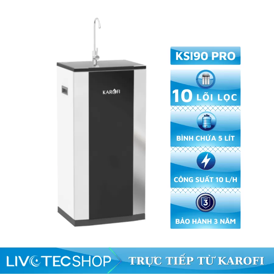 Máy lọc nước RO Karofi KSI90 PRO