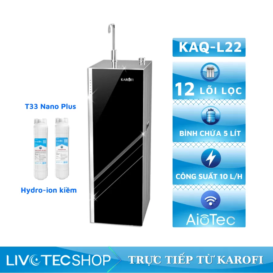 Máy lọc nước RO Karofi KAQ-L22
