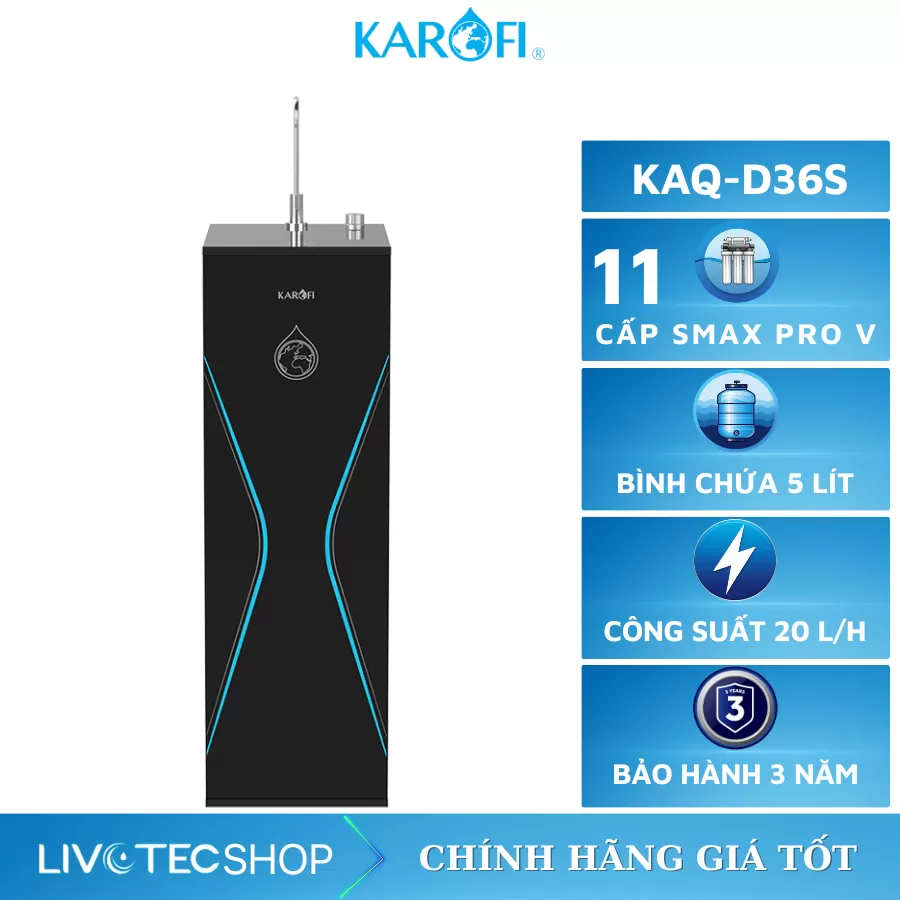 Máy lọc nước Karofi KAQ-D36S
