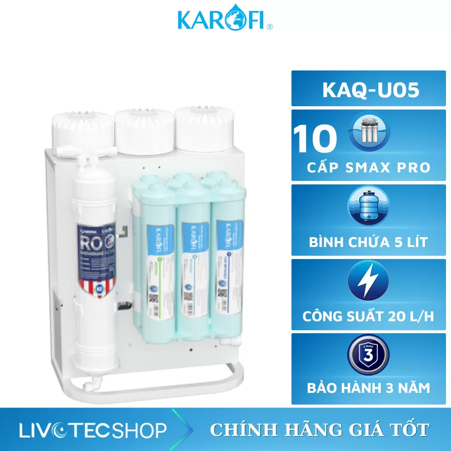 Máy lọc nước Karofi KAQ-U05