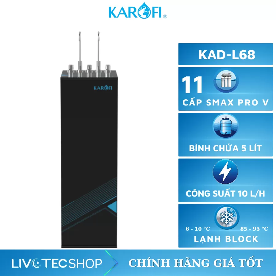 Máy lọc nước nóng lạnh KAD-L68