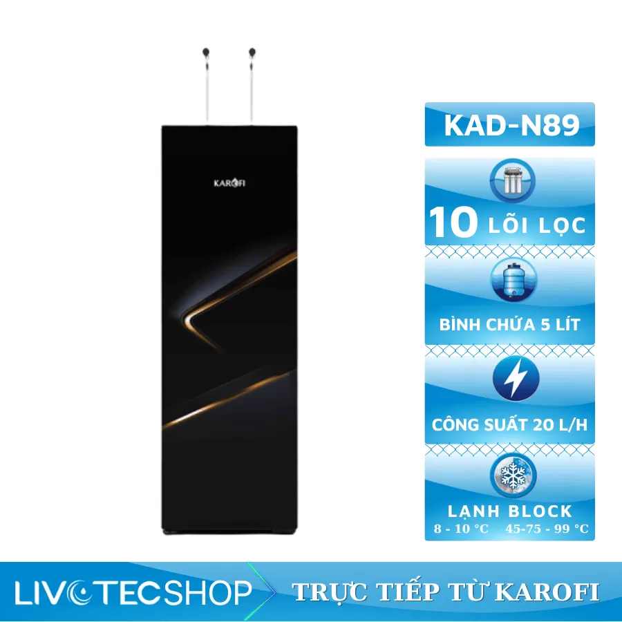 Máy lọc nước nóng lạnh Karofi KAD-N89