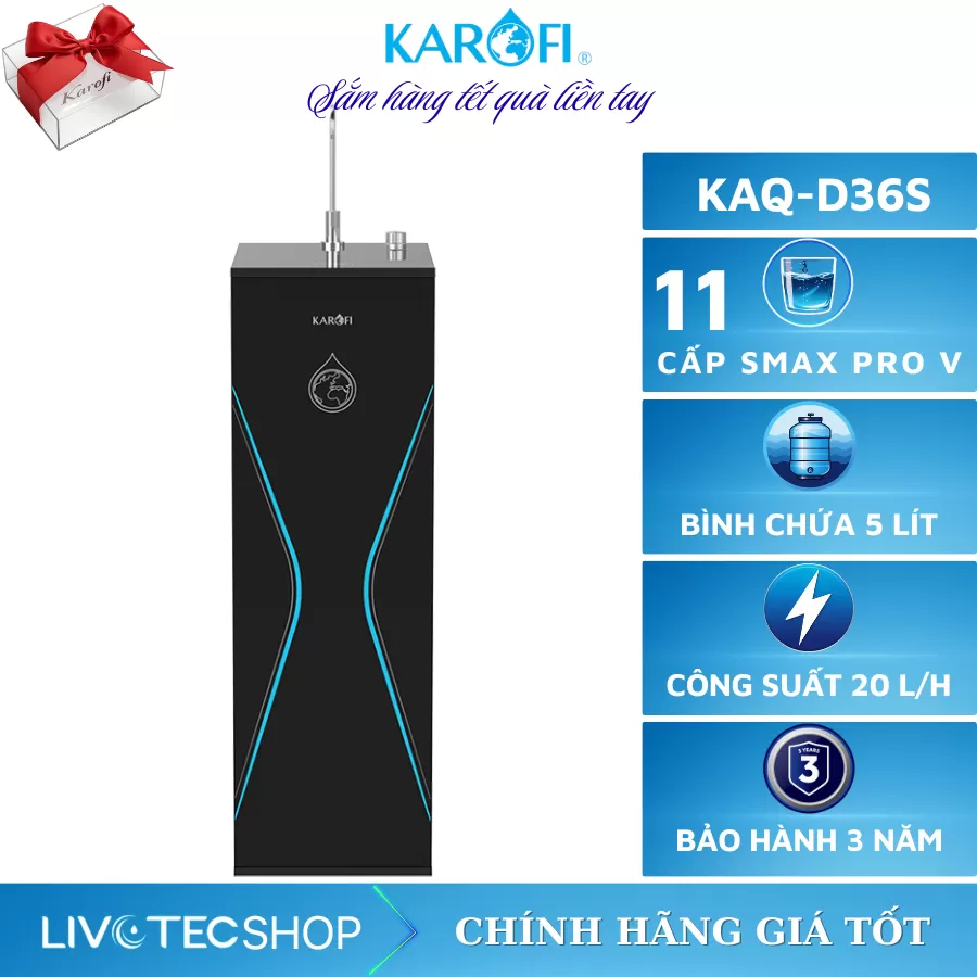 Máy lọc nước Karofi KAQ-D36S